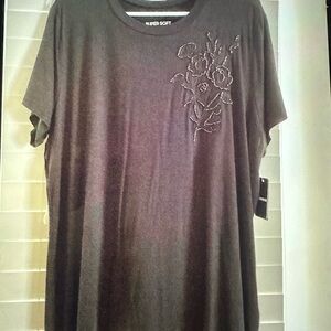 Torrid Super Soft Black Knit Top